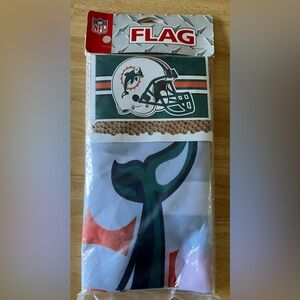 🏈 🐬 NFL Miami Dolphins 3’ x 5’ Flag